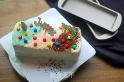 Make Rainbow cake step 9