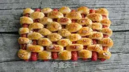Make Hot dog sea salt cheese bread step 20