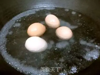 Make Red-tree eggs step 5
