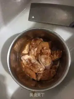 Make Red burning of Orleans chicken wings step 4