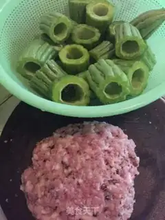 Make Bitter melon step 1