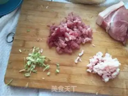 Make Hot bean buns step 1