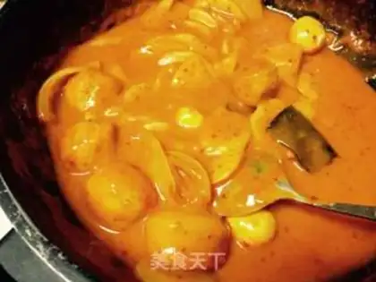 Make Korean chili cake step 5