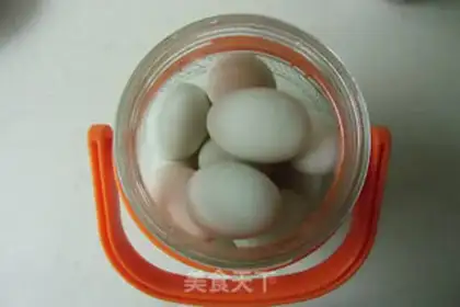 Make Homemade duck eggs step 3