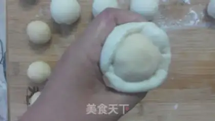 Make ♪ The date mackerel mooncake ♪ step 4