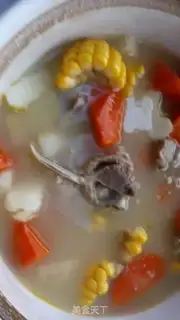 Make Corn dragonbone soup step 6