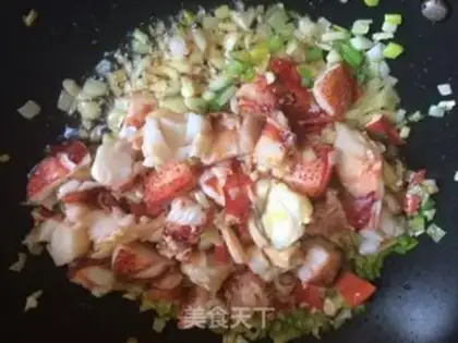 Make Garlic lobster step 3
