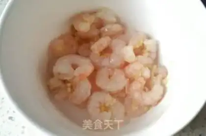 Make Shrimp corn and sweet beans step 3