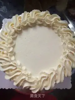 Make Fruit birthday cake step 9