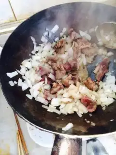 Make Curry-covered rice step 5