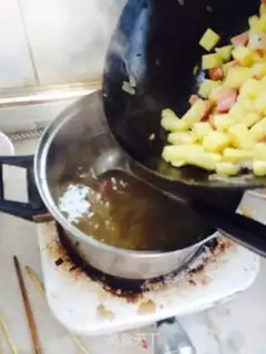 Make Curry-covered rice step 9
