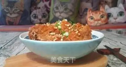 Make Korean sweet rice powdered bones step 17