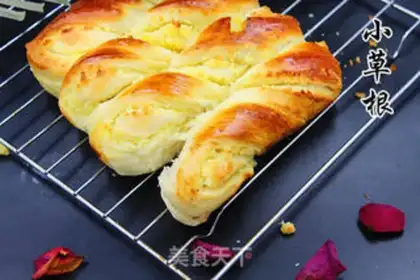 Make Milky coconut rolls step 16