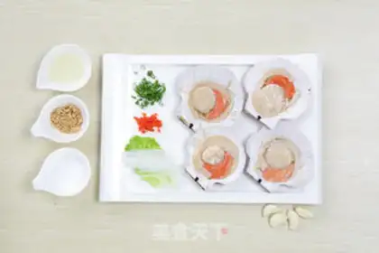 Make Garlic scallops for fans step 0