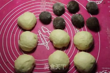 Make Bean roll bread step 5