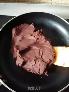 Make Red bean cake step 4