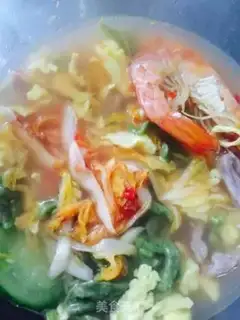 Make Pickles on noodles step 2