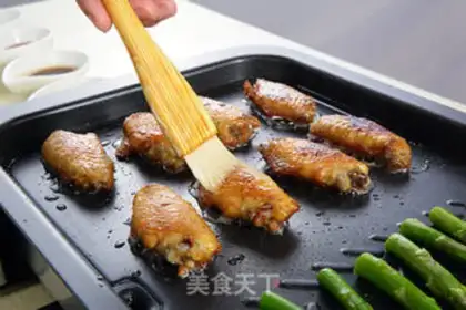 Make # A fragrance chicken with wings # step 2