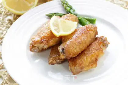 Make # A fragrance chicken with wings # step 3