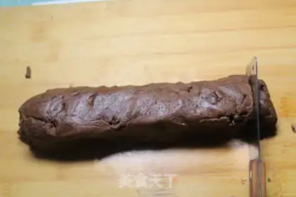 Make Chocolate bean cookies step 6