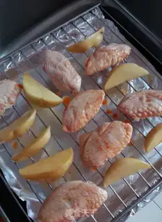 Make Chicken wings in New Orleans step 2