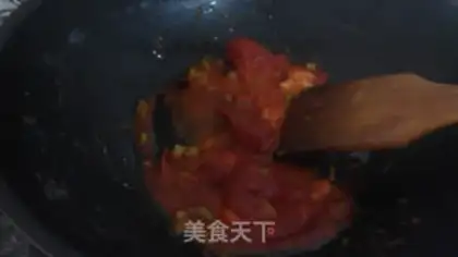 Make Shrimp tomato pasta step 3