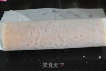 Make Old yogurt hotcake roll step 15