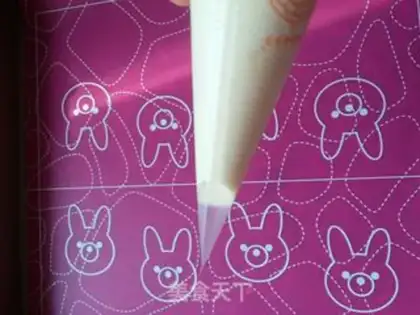 Make A giraffe roll step 6