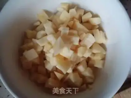 Make Apple yogurt cake step 0