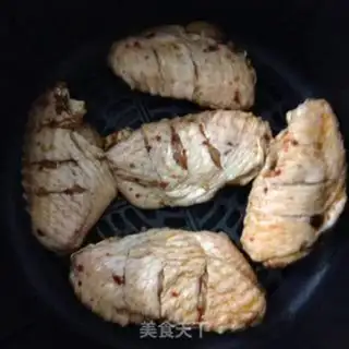 Make Honey, spicy chicken wings step 7
