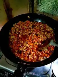 Make Frozen meat sauce step 2