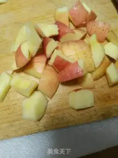 Make Fresh apples step 1