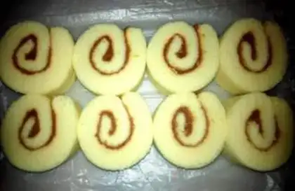 Make Jelly cake rolls step 10