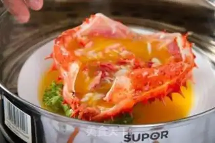 Make Crab steamed eggs step 4