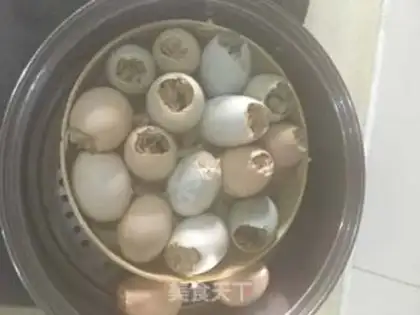 Make Rice eggs step 9