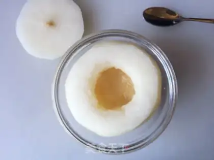 Make Ice-cream pear step 0