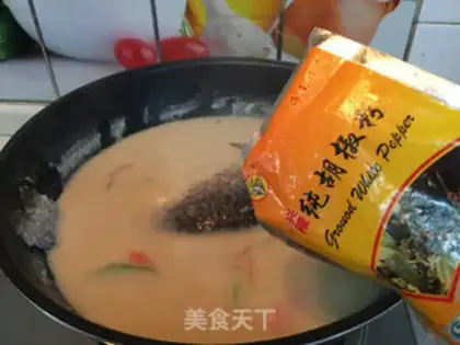 Make Soy sauce fish soup step 9
