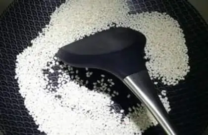 Make Korean sweet rice powdered bones step 6