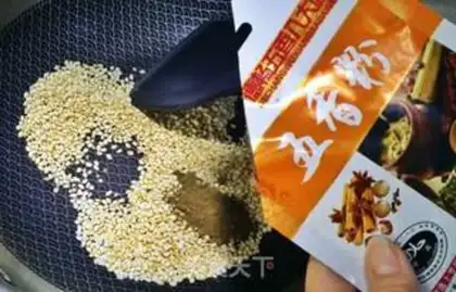 Make Korean sweet rice powdered bones step 8