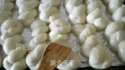 Make No sugar, butter, braid step 8
