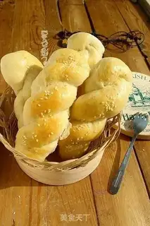 Make No sugar, butter, braid step 10