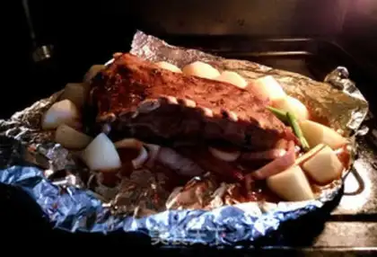 Make Potato lamb chops step 8
