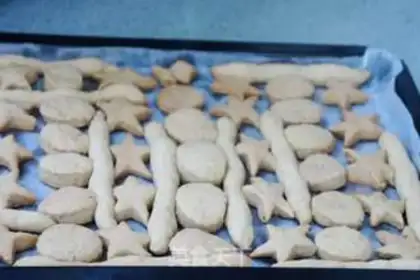 Make Sesame cookies step 4