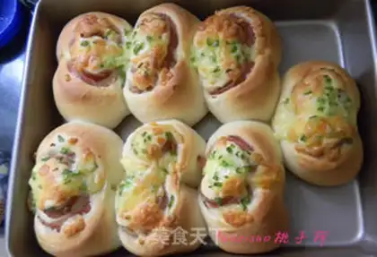 Make Cheese bacon rolls step 10