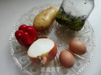 Make Potato fried eggs step 0