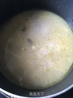Make Chicken silk oatmeal step 1