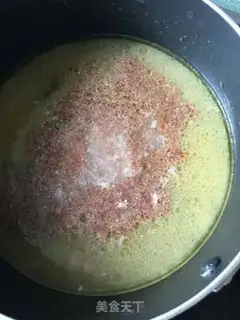 Make Chicken silk oatmeal step 2