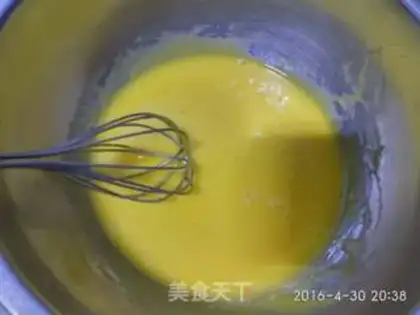 Make Sugar cream birthday cake step 2