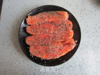 Make Fried salmon step 2