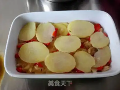 Make Potato fried eggs step 5